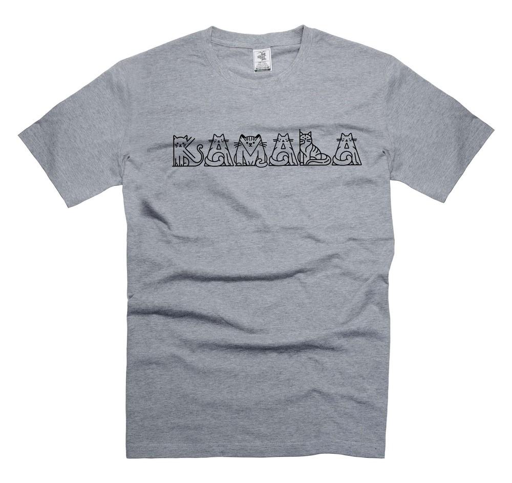 Kamala Cat Shirt Childless Cat Ladies For Kamala Shirt Democrat Liberal Tees Unisex T-Shirt L