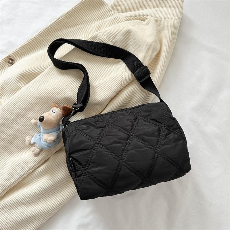 Trendy Fashionable Crossbody Bag Autumn New Oxford Cloth Small Square Purse