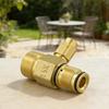 Pressure Washer Outlet Fitting Connector with Boost Valve for Enhanced Water Flow Compatible with DXPW3025 Series