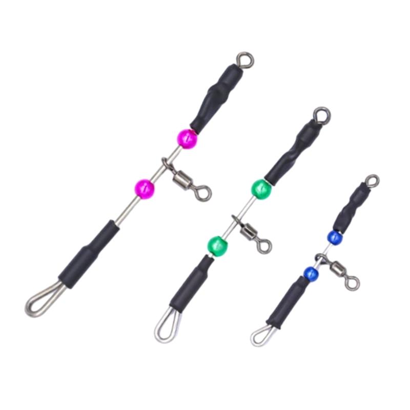 5Pcs Bearing Swivel Fishing Connector Fast Hook Fishing Accessories Easy to Use