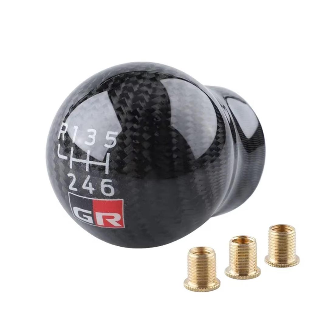 Accessories Compatible With For GT86 For GR86 For BRZ WRX STI Carbon Fiber Racing Shift Knob Automotive Gear Shift Knob Automotive Parts