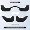 HOMEFISH For Car Door Anti Kick Pad Leather Sticker Trim Kit For Tesla Model Y Juniper Side Door Protector Interior Decoration