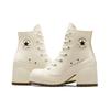 Converse Chuck 70 High Heel Style High Top Canvas Women's Off-White