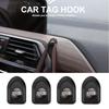 ABS Car Tag Hooks Hanger Storage Hook Stickers for Cadillac Escalade CTS CT5 XT5 XTS XLR BLS SLS STS ATS XT4 CT4 Accessories