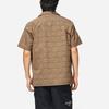 Li-Ning Badfive Vintage Print Single-Breasted Shirt Men Tops Brown ASHSB53-1