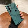 Reise-inspirierte Flugrouten-Design Hülle für Samsung Galaxy S24 S23 S22 Ultra Plus S20 FE A15 A35 A51 A54 A55 A71 A72 A73 Hülle