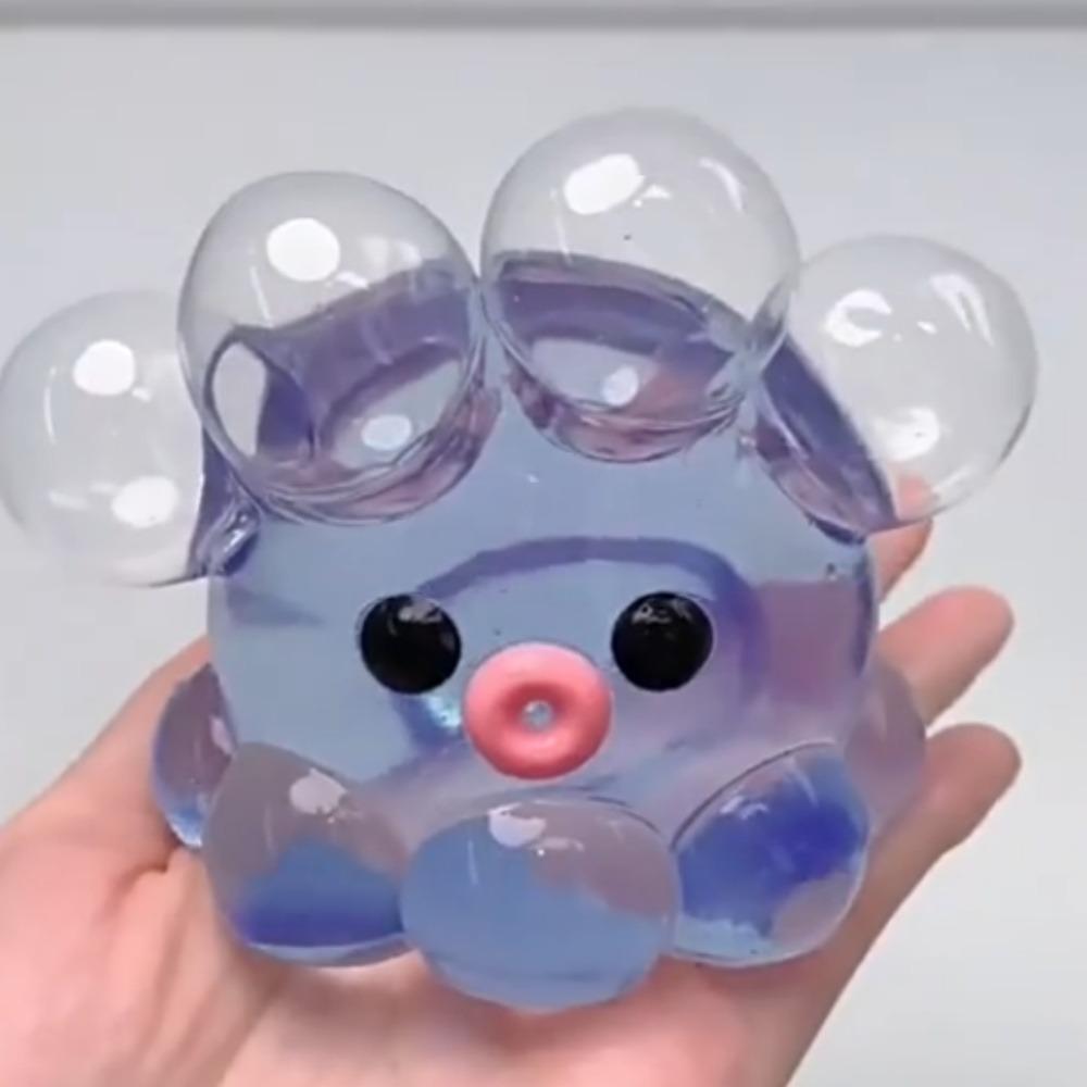Homemade Bubble-Popping Octopus Squishy, Stress-Relief And Anger-Relief Bubble Squeeze Slow Rebound