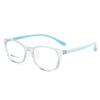 Teenager's Silicone Glasses Frame with Soft Nose Pads - No Pressure Design for Myopia