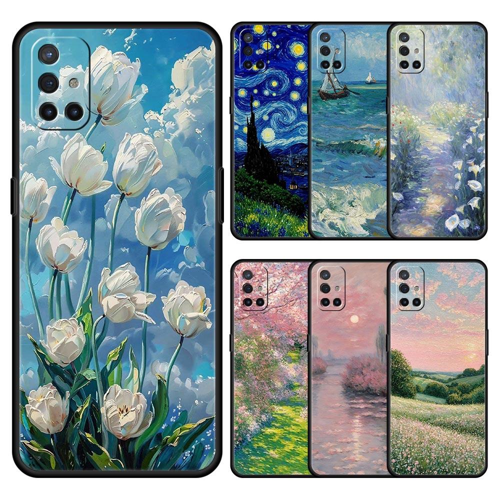 Case For OnePlus 15 13 12 11 10 9 8 7T Pro 13T 13R 12R 10R 9RT 8T Nord 2T CE 2 3 5G Lite Cover Claude Monet Garden Paint Art