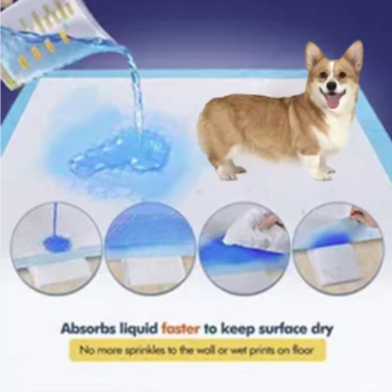 Super Absorbent Pet Paper Urine Pad Dog Training Paper Urine Pad Disposable Healthy Paper Urine Pad Cat and Dog Quick Drying