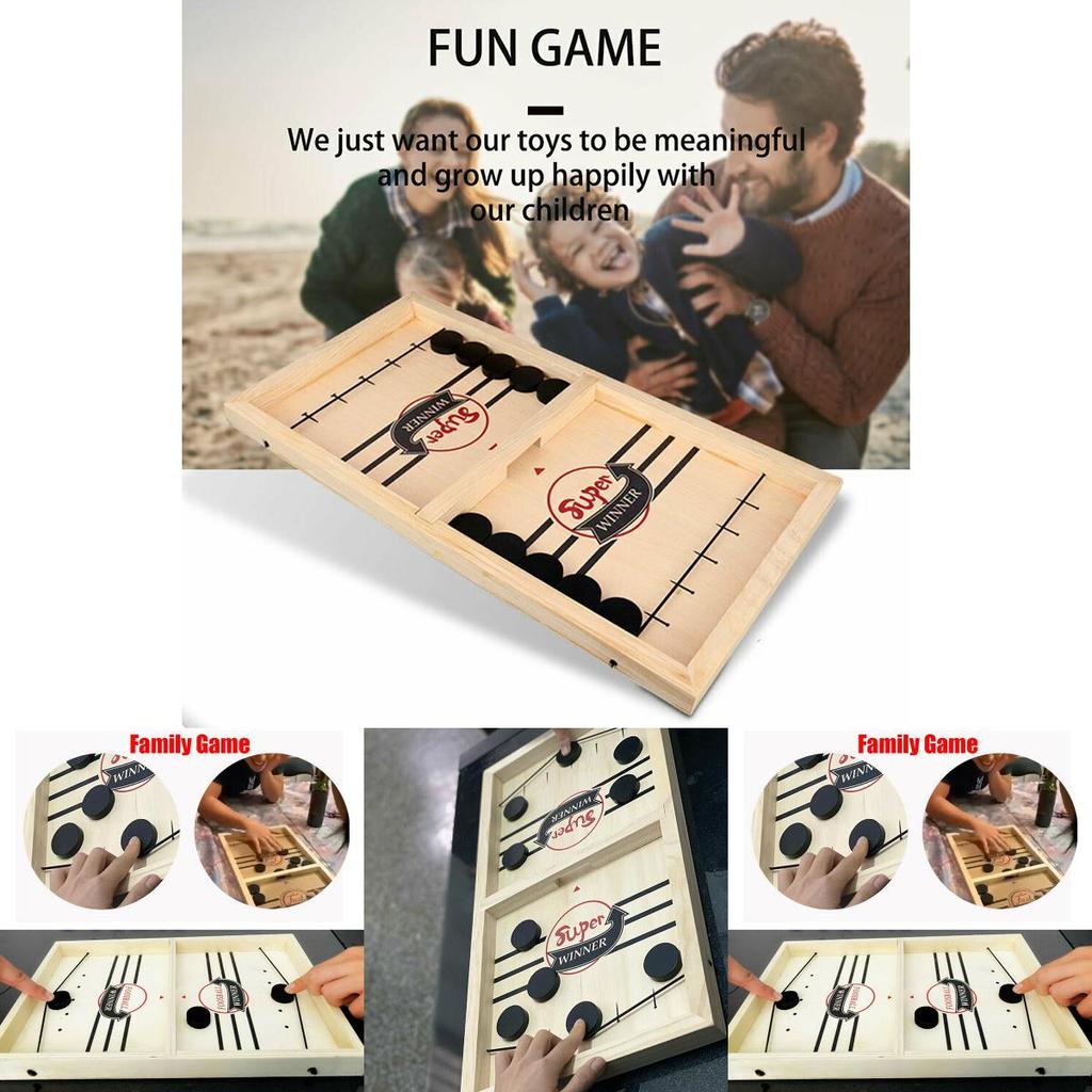 Exciting Kids Fast Sling Puck Game Winner Board Game For Interactive Family Gatherings