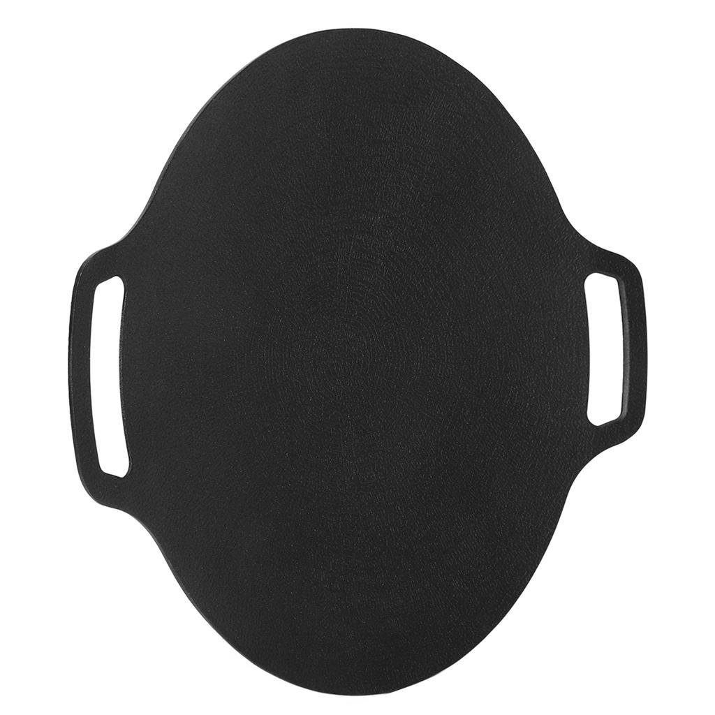 Korean   BBQ Grill Pan Korean Round Griddle Non Stick 6 Layer Coating Round Griddle for Indoor Outdoor