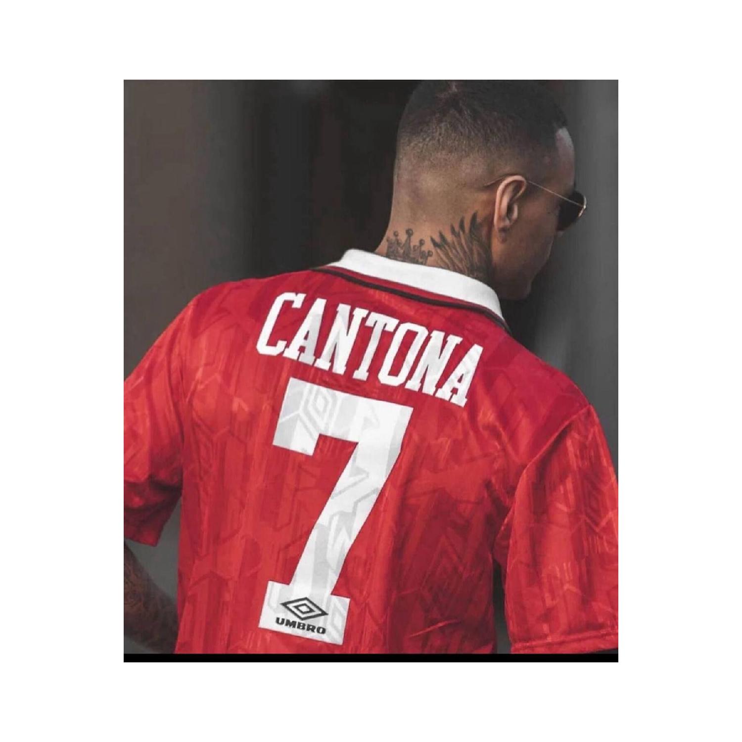 

Манчестер Юнайтед Кантона, сезон 1992/94, домашняя красная футболка в стиле ретро с ностальгией