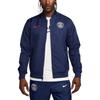 New Nike Paris Saint Germain FW24 Jackets Coats Men's Marine Blue FQ3154-410