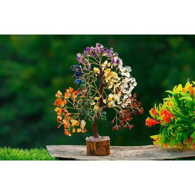 Kristalai Brangakmeniai, Septynių Čakrų Kristalų Medis Sėkmės Parodomosios Dalys Namų Dekoro Elementams Dekoracija Bonsai Pinigų Medis Augalas Vestuvių Dovana,