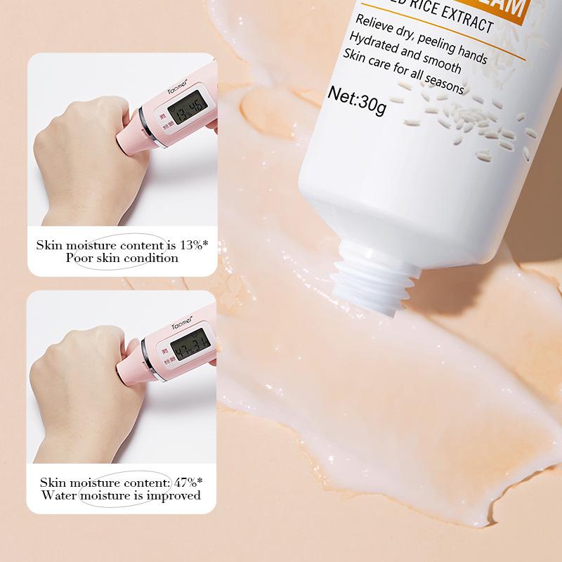 BIOAOUA Rice Puree Hand Cream - Moisturizing & Anti-drying Formula