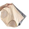7A Grade Antibacterial Breathable Cotton Women's Plus Size Mid-Rise Triangle Panties
