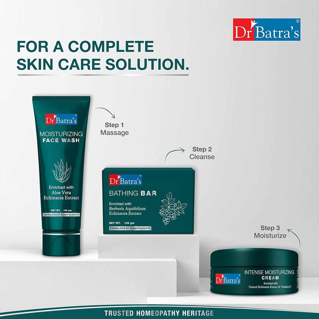 DR. Batra's Bade Seife 125g 1er Pack für weiche geschmeidige Haut, SLS Parabenfrei, Tierversuchsfreie Seife