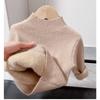 Kids Thick Fleece Lined Knitted Sweater Warm Winter Long Sleeve Pullover For Boys And Girls