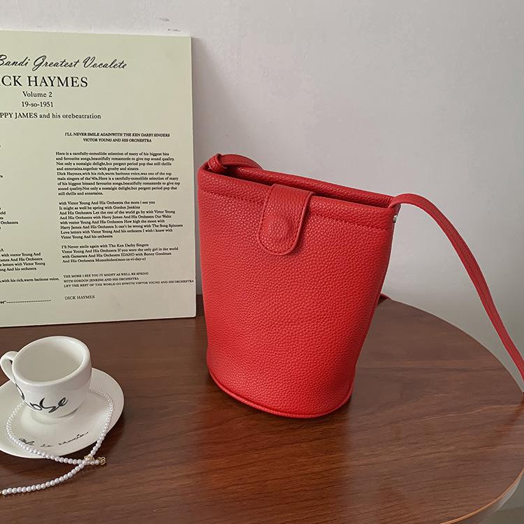 

Сумка через плечо женская сумка-ведро женская Premium Sense Delicate Crossbody Bag универсальная сумка через плечо женская сумка красный