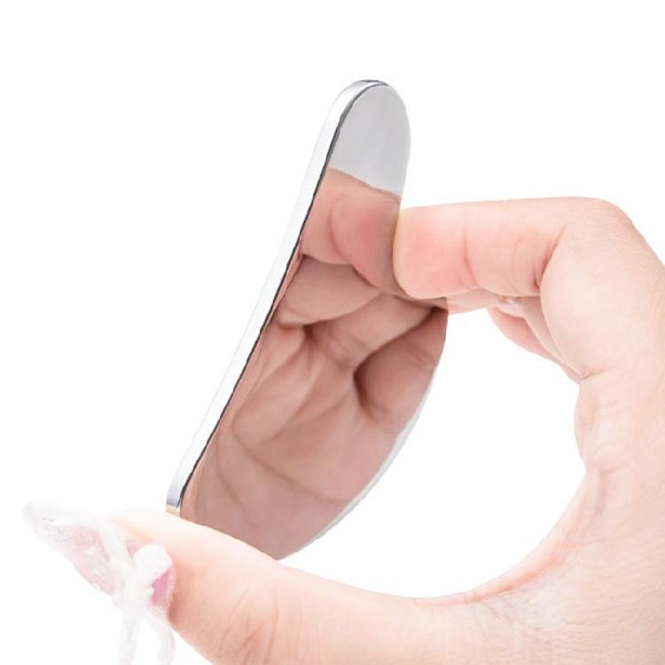 Easy To Use Stainless Steel Gua Sha Massager Metal Sculpting Massager For Daily Face Care And Elasticity Improvement