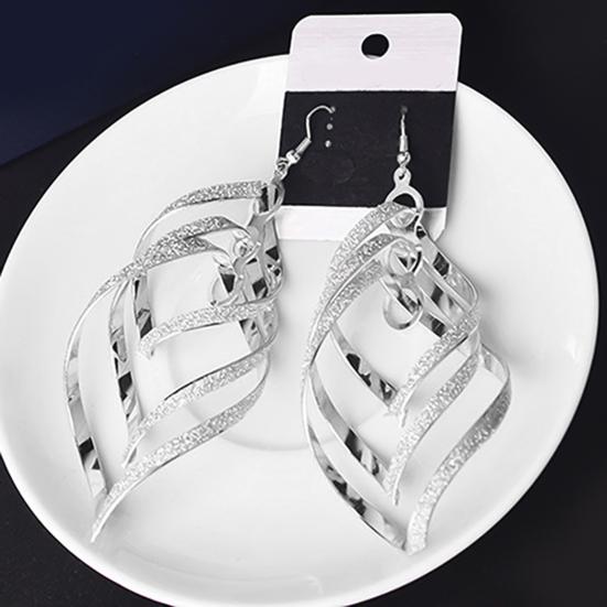 Earrings Multi-layer Exquisite Alloy Hook Earrings Jewelry Gift for Party