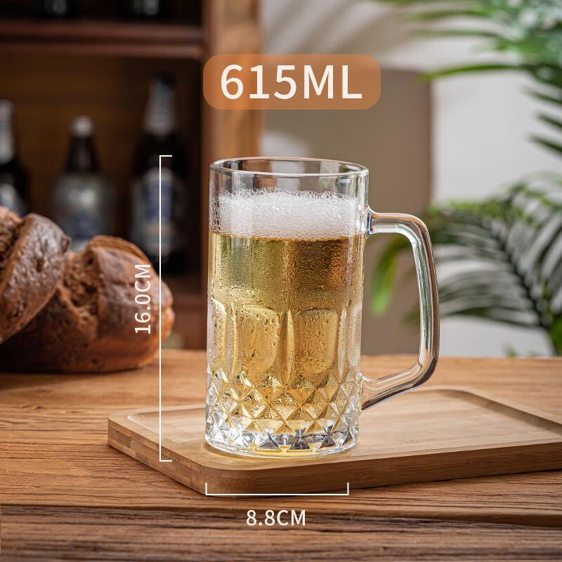 Huazao Baijia Large Capacity Glass Mug