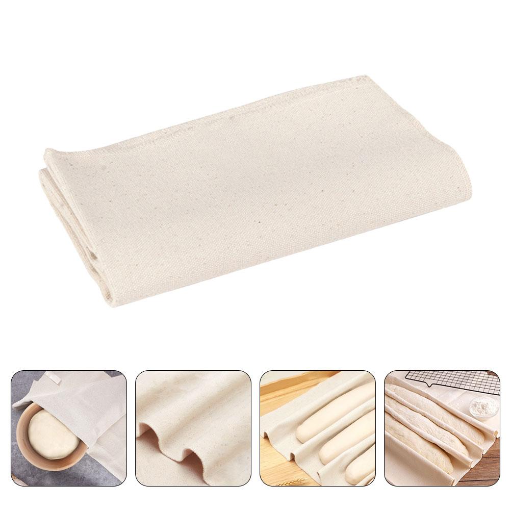Proofing Cloth Large Reusable Cotton Canvas Baking Liner For Bread Dough Fermentation Basket Kitchen Tool