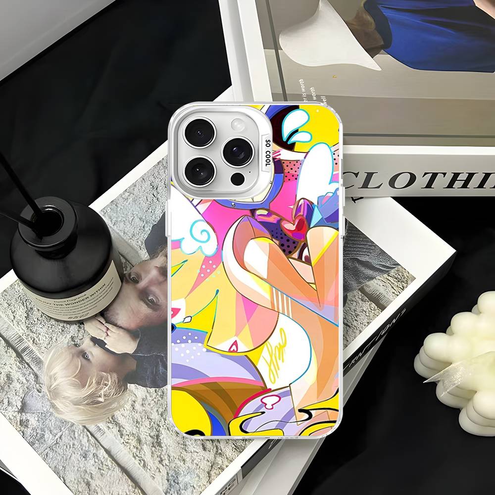 

Anime H-Hazbin H-Hotel Phone Cases For iPhone 17 16 15 14 13 12 11 Plus Pro Max Colorful Case iPhone 14 plus