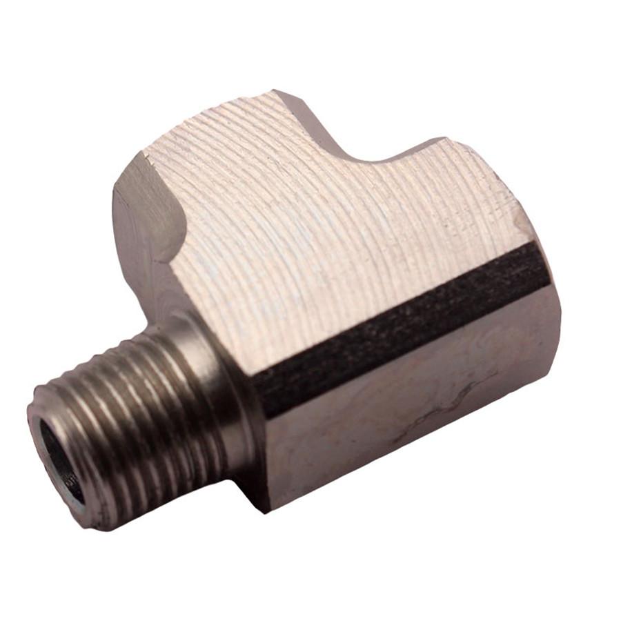 Universal For Air Oil Water Pressure Sensor Gauge Mild Adapter T Tee Fitting 1/8
