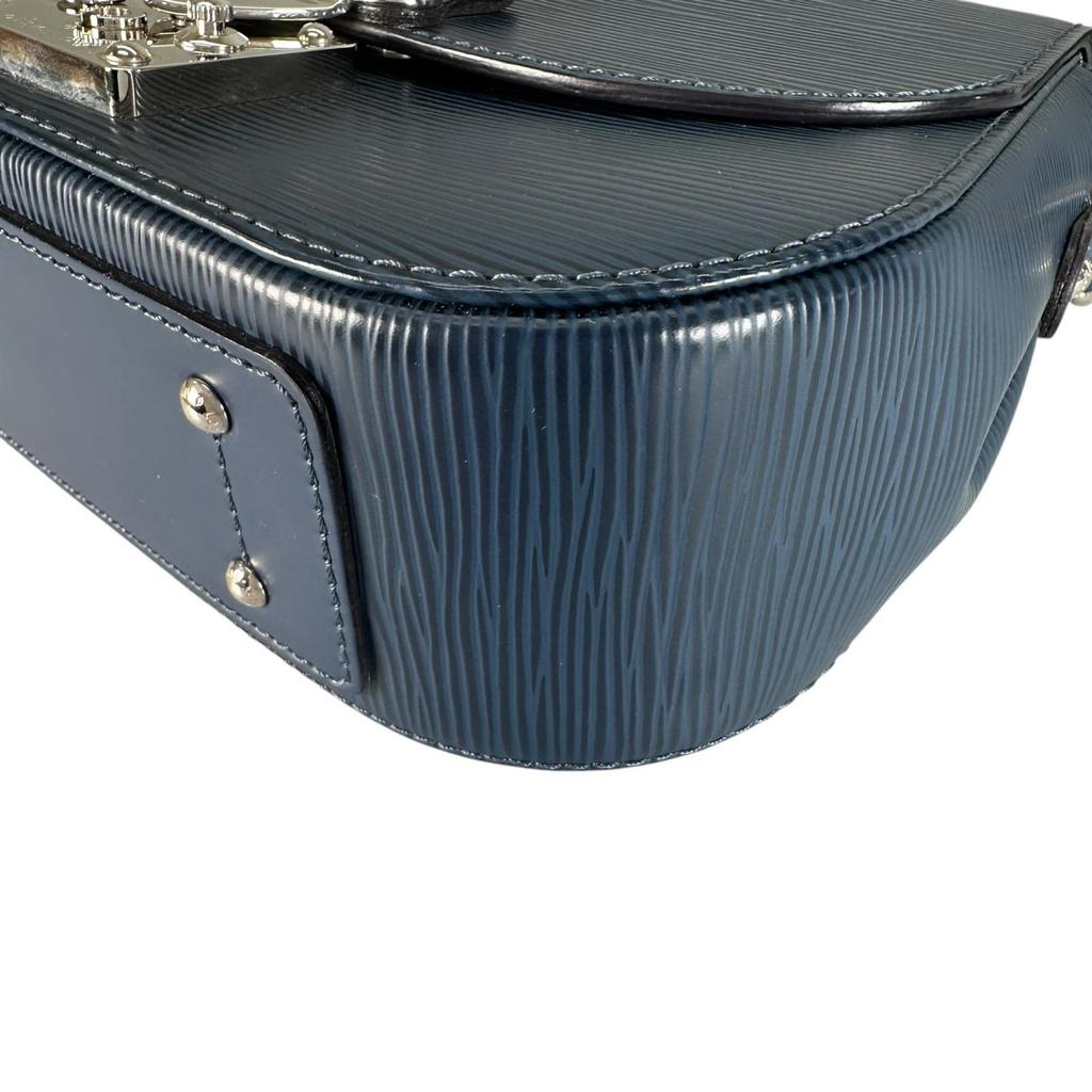 LOUIS VUITTON Eden PM M40652 Shoulder Bag blue Women used