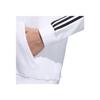 Adidas Neo Logo Color Block Striped Hooded Sports Academy Sweatshirt Men Sweatshirt White HD4672