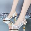 Nuovi Sandali da Donna con Paillettes e Tacco Alto dallo Stile Elegante