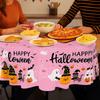 Halloween Theme Halloween Tablecloth Plastic Table Runner Disposable Table Cover  Table Decoration