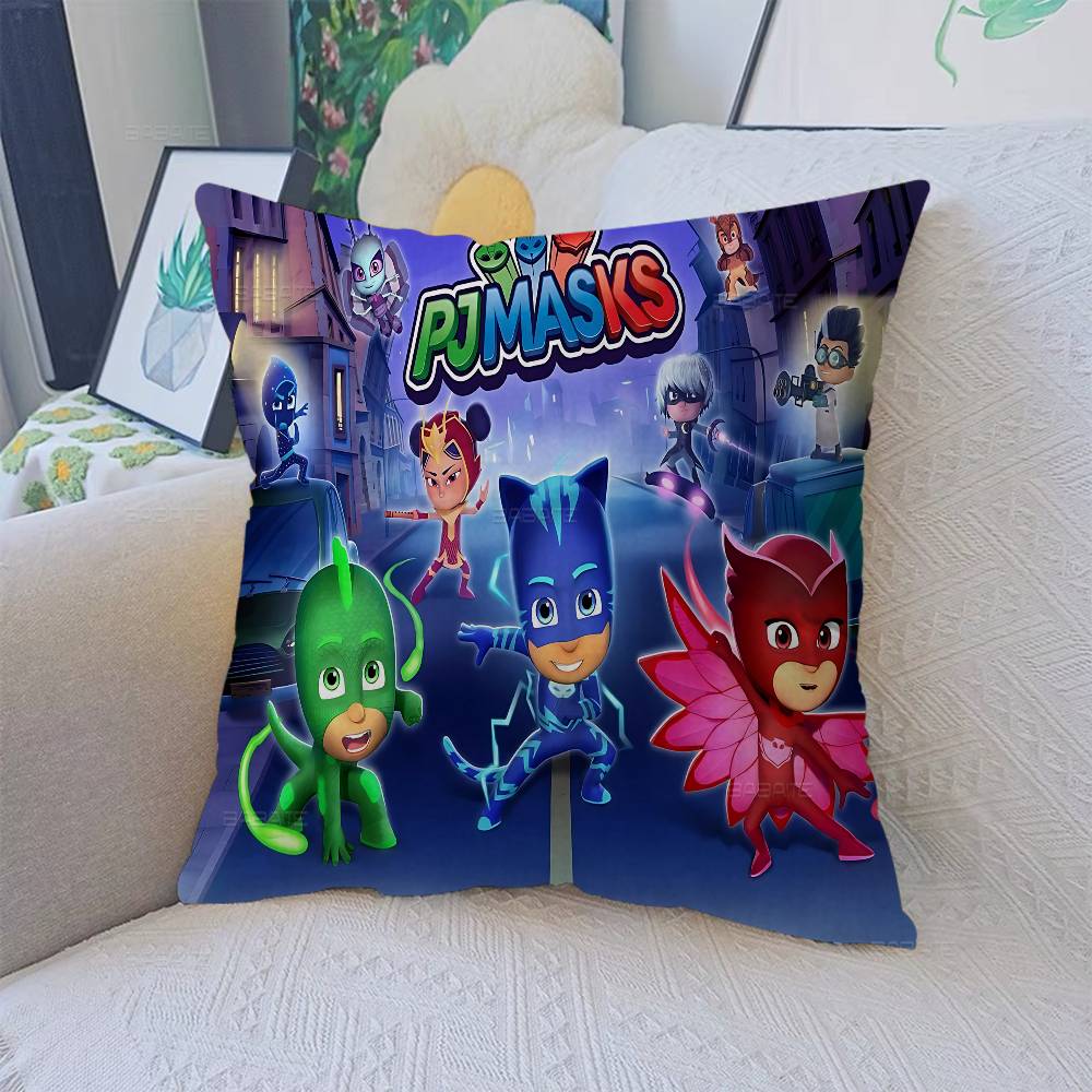 PJ Cartoon M-Masks Pillow Cover Sofa Cushion Cover Home Room Decoration Children Gift