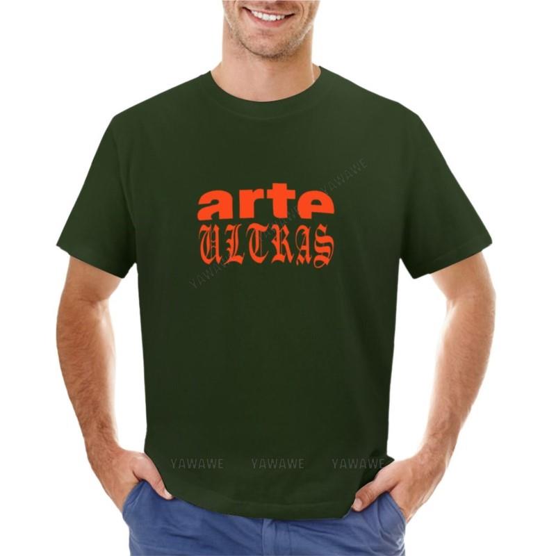 Arte Ultras - Das Original! T-Shirt Vintage T-Shirt Sommer Oberteil Herren T-Shirts Mann T-Shirt Baumwolle Rundhals T-Shirt