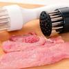 Profession Meat Tenderizer Needle For Steak Pork Kitchen Tool with 21 Steel Needle Loose Meat Hammer For Cooking BBQ Accessories