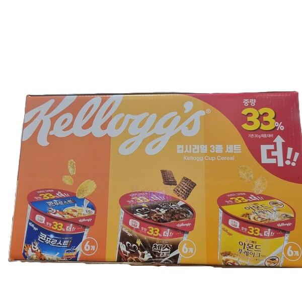 Costco Kelloggs Cup Cereal 40 g × 18 ea