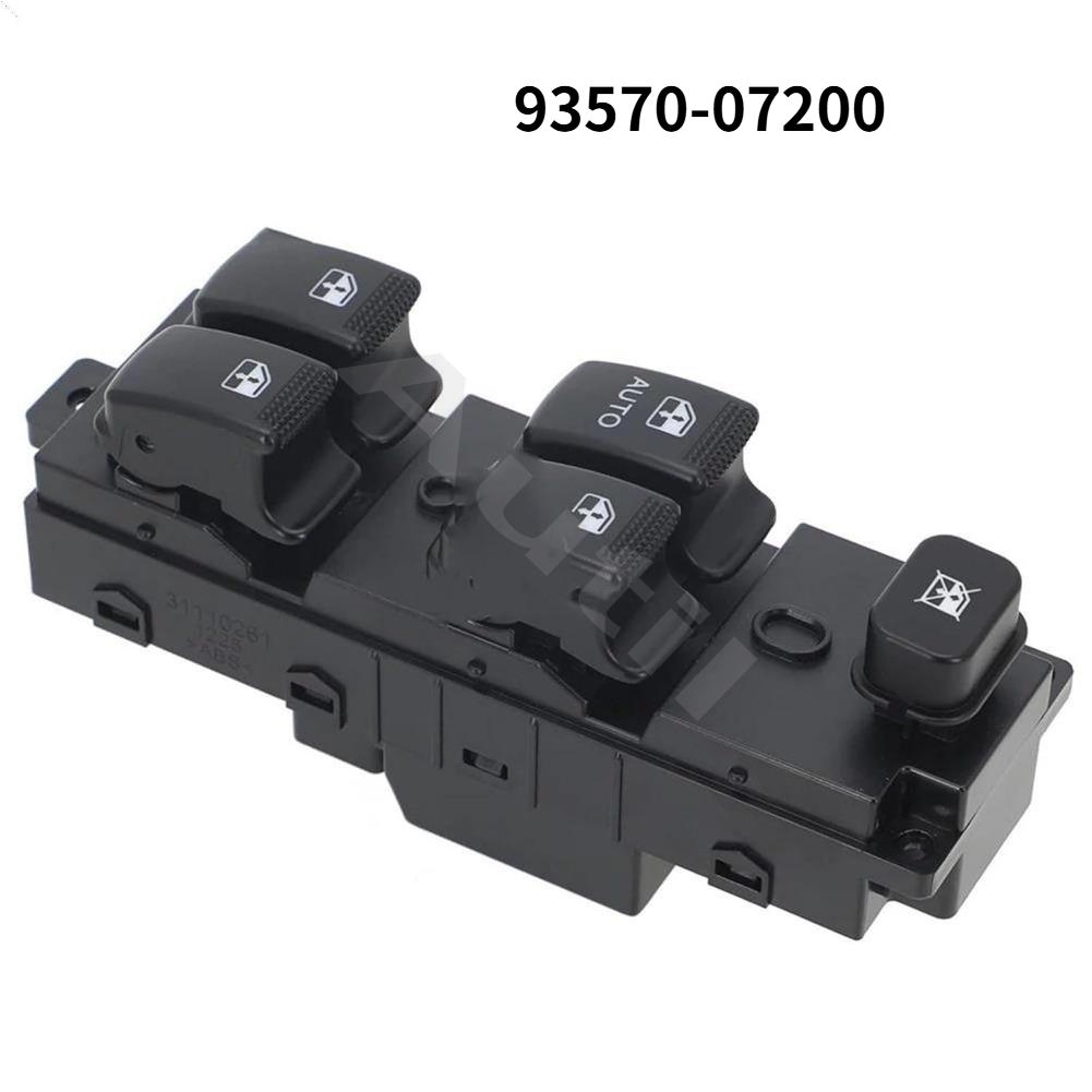 93570-07200 Front Left Master Power Window Switch Electric Glass Lifter Button for Kia Picanto Morning 2004-2007 Hyundai H100-4F