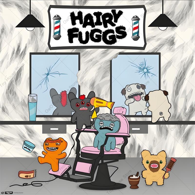 Original Fuggler Hässliche Zähne Monster Plüschtiere Kawaii Cartoon Fugglers Genervter Außerirdischer Weitäugiger Sonderling Plüschpuppen Geschenke Kinder