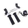 New Set Motorcycle ATV 7/8" Handlebar Hand Grips Kill Stop Switch Twist Brake Levers