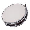 Snare Drum 14 Inch Super Slim Stainless Steel Student Snare Drum with Drumsticks for Practice Performance Wine Red