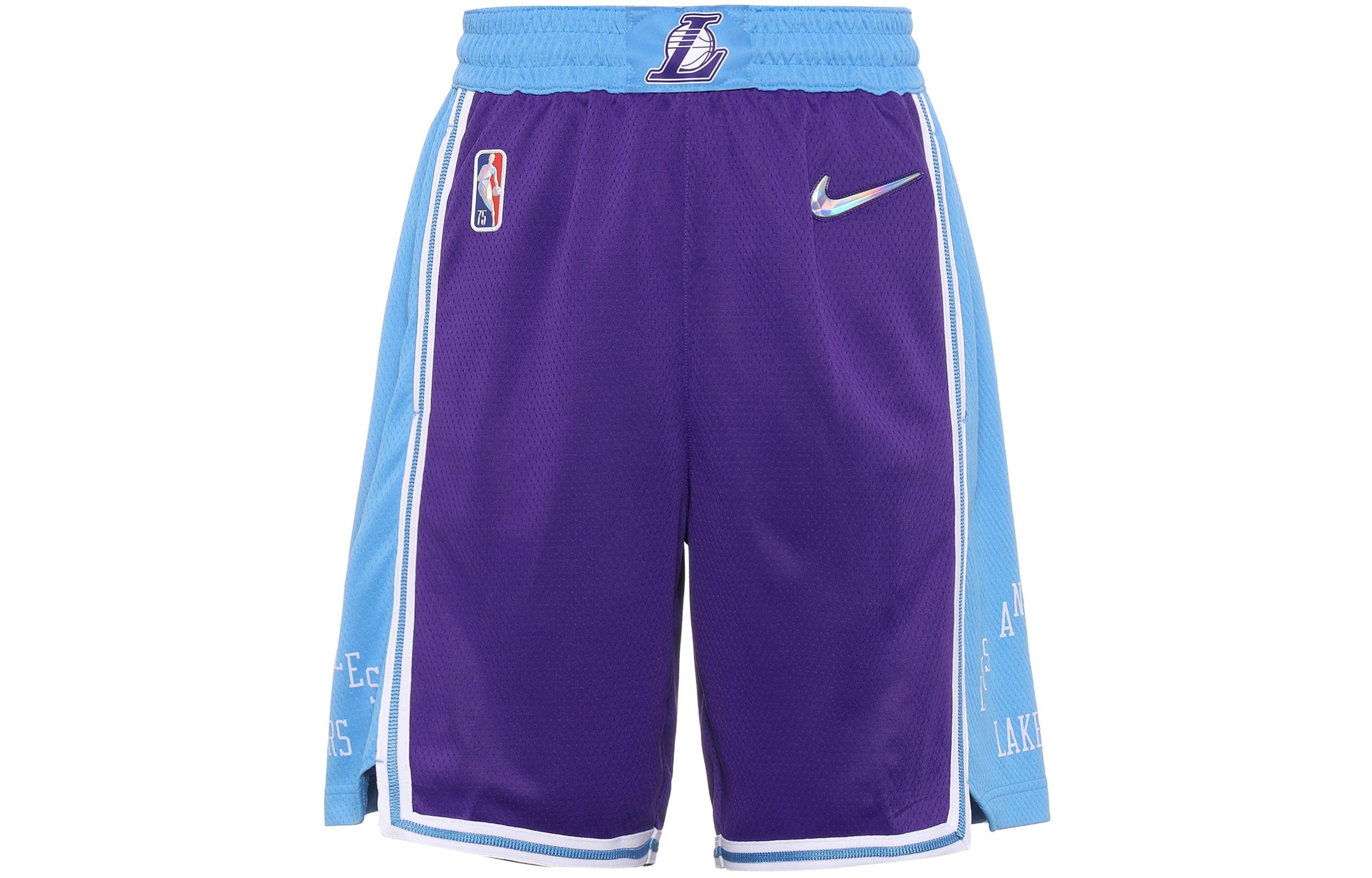 Nike Nba Swingman Los Angeles Lakers City Edition Dri Fit Shorts DB4138-504 S