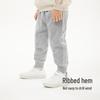 YEEHOO Kids' Winter Plush Lined Casual Pants