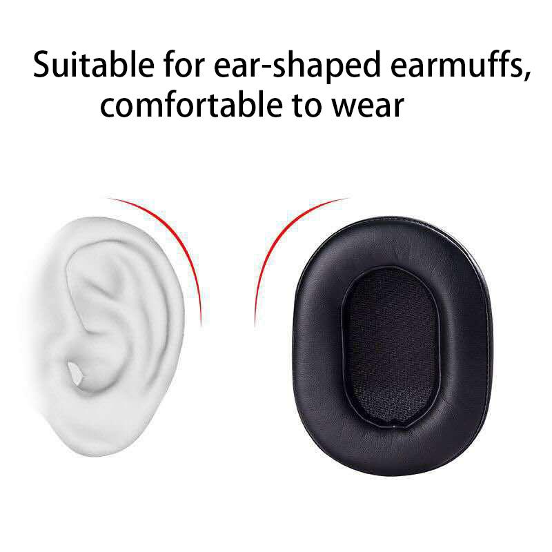 Erstatnings øreputer for Audio Technica ATH M70 M50X M50 MSR7 M40X M40 M30X Headset Øreklokker Deksel øreputer Kopper