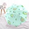 Kerokerokeroppi  pattern, automatic folding umbrella, portable and foldable design, 8 ribs, a Christmas or birthday gift.