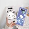 Transparent Case for Samsung A04 A14 A23 M33 M53 Realme 10 9 C35 C55 VIVO X80 Infinix Hot 30 Note 11 Tecno Spark 8P Pro L-29 Cute Pochacco