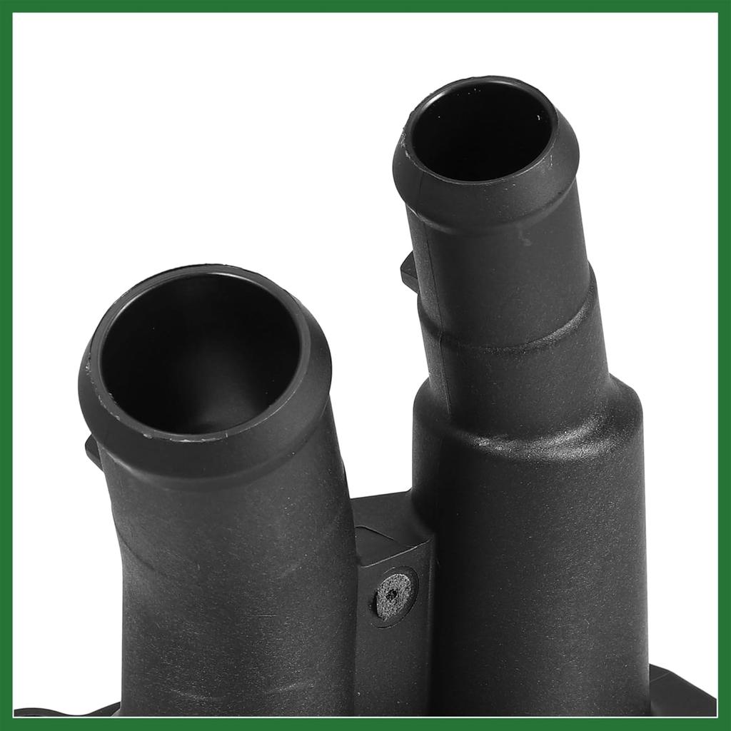 Motoforti Engine Coolant Thermostat Housing Assembly 2S6G-9K478-BC for Ford Focus MK2 2004-2011 1.4 16V 1.6 16V Long-lasting