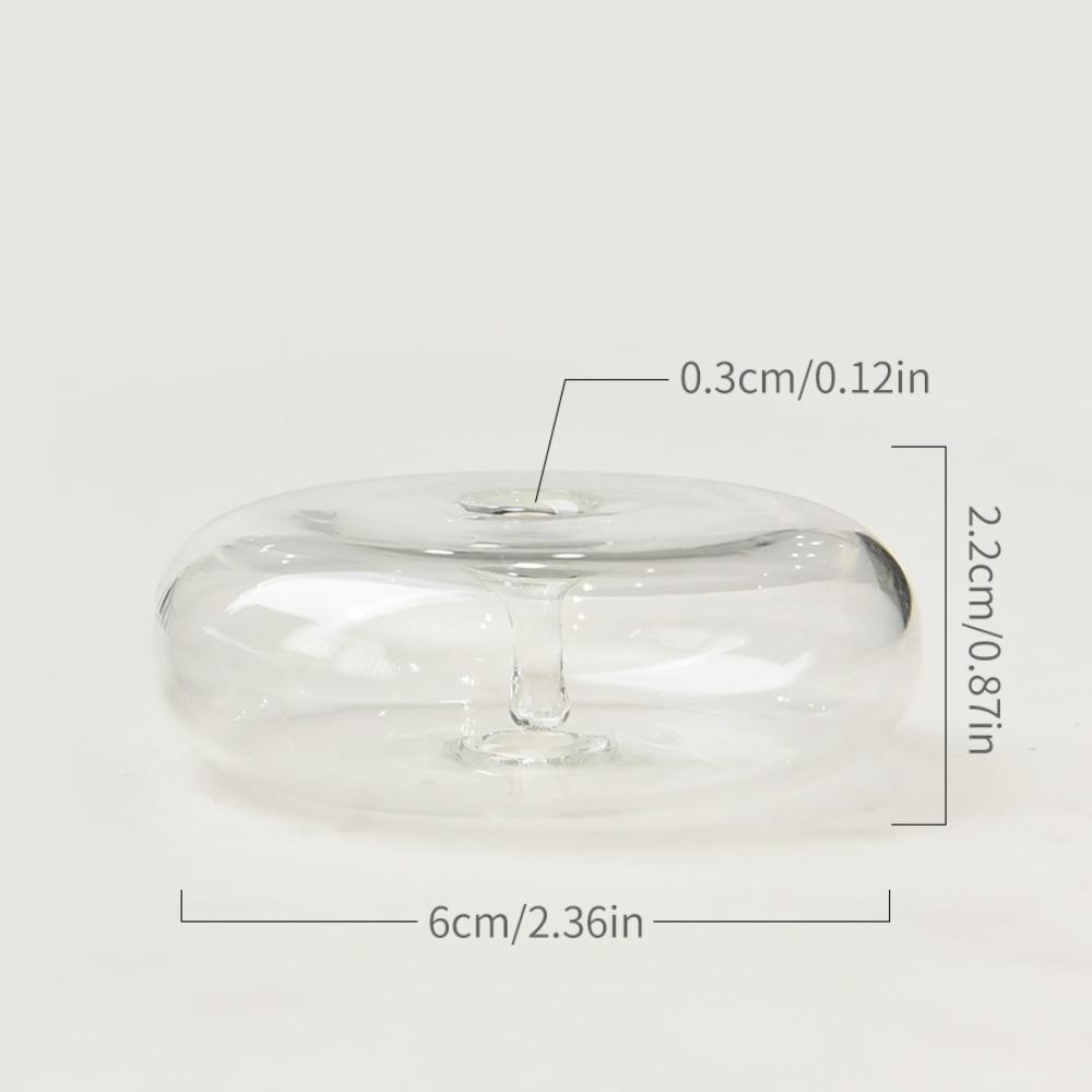 

Colorful Circle Glass Incense Holders Household Chinese Incense Stick Incense Burners Yoga Ceremony Relieve Home Fragrance Gifts прозорий