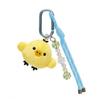 8CM Rilakkuma Bear Lace Bow Carabiner Plush Keychain Four-leaf Clover Series Chairoikoguma Bear Stuffed Doll Backpack Pendant